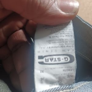 Mens g star designer jeans